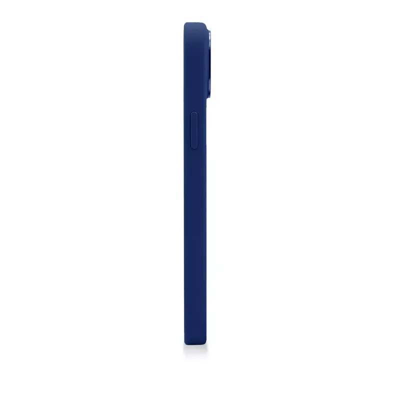Decoded D23IPO14MBCS9NE AntiMicrobial Silikon-MagSafe-Backcover für iPhone 14 Plus, Navy Peony