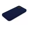 Decoded D23IPO14MBCS9NE AntiMicrobial Silikon-MagSafe-Backcover für iPhone 14 Plus, Navy Peony