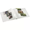 Hama Fine Art Fotoalbum Flieder 80 Blätter 10 x 15 cm