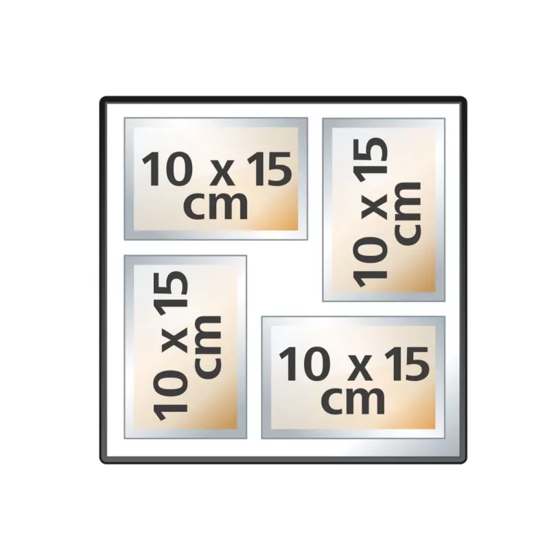 Hama Stamps Fotoalbum Mehrfarbig 400 Blatt 10 x 15 cm