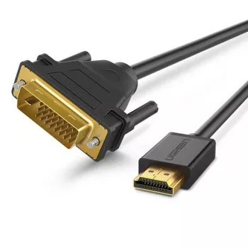 Ugreen 30116 Videokabel-Adapter 1 m DVI HDMI Schwarz