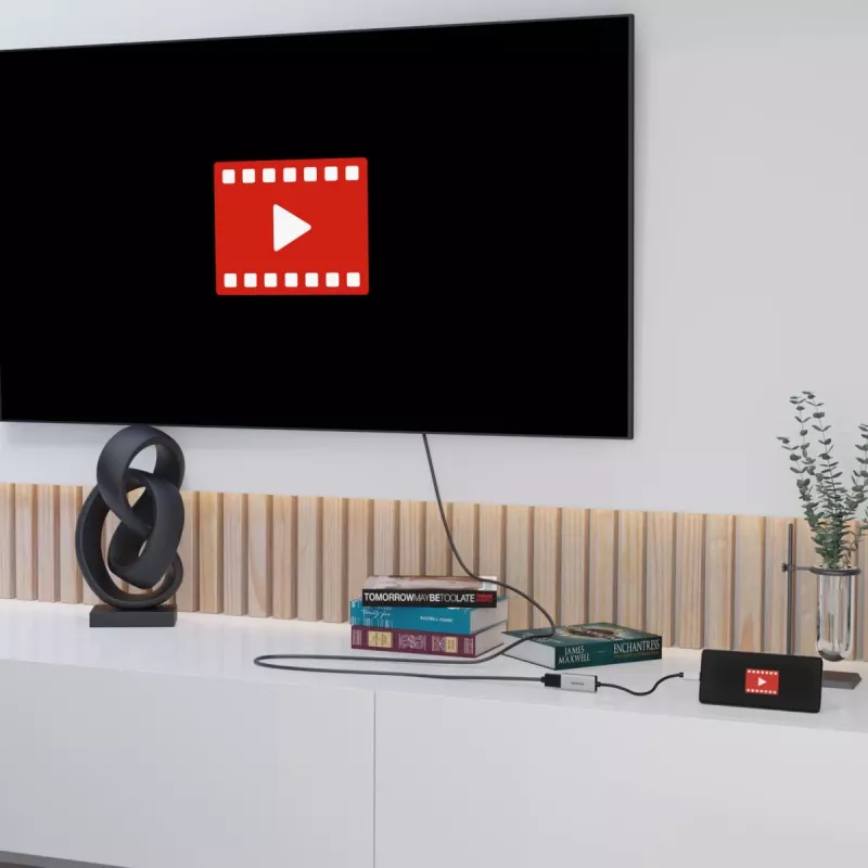 Video-Adapterkabel USB-Typ-C HDMI Marmitek 08369