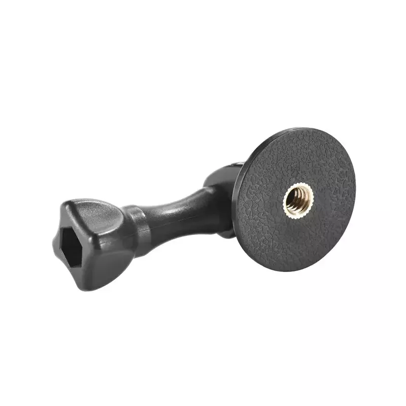 Stativadapterhalterung Cullman Cross CX125, 1/4 Zoll Gewinde, für GoPro, schwarz, 20 g