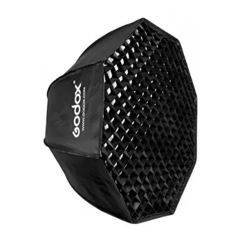 Softbox Godox SB-FW140 Schwarz Nylon mit Diffusoren und Wabengitter