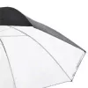 Walimex 1017655 2in1 Reflex- & Transluzent-Schirm, Weiß, 109 cm