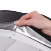 Walimex 1017655 2in1 Reflex- & Transluzent-Schirm, Weiß, 109 cm
