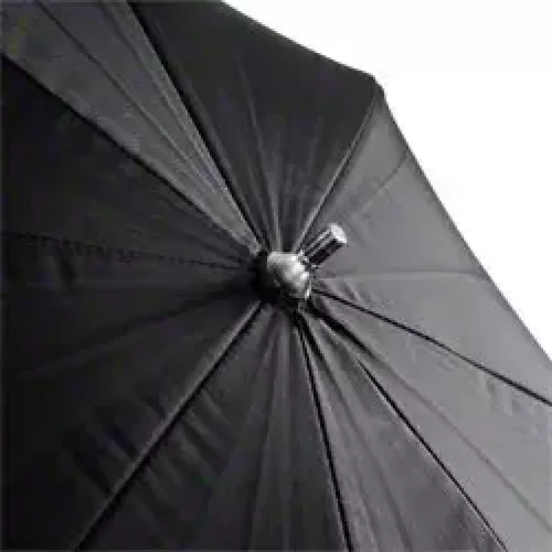 Walimex 1017655 2in1 Reflex- & Transluzent-Schirm, Weiß, 109 cm