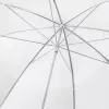 Walimex 1017655 2in1 Reflex- & Transluzent-Schirm, Weiß, 109 cm