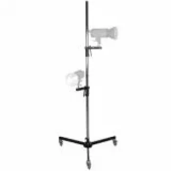 Walimex pro Rollstativ 223 cm mit 2 Klemmenhaltern 1015803