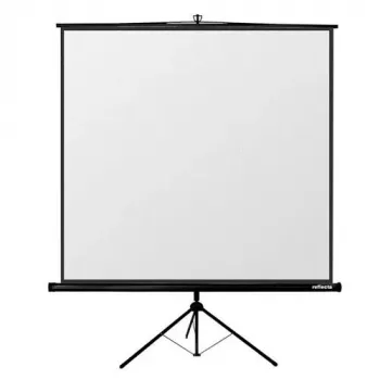 Reflecta Crystal-Line Tripod Lux 200x200 Projektionsleinwand mit Stativ, mattem Weiß