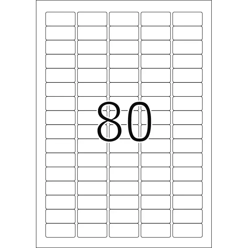 Selbstklebende Druckeretiketten HERMA Labels Premium A4 35,6x16,9 mm