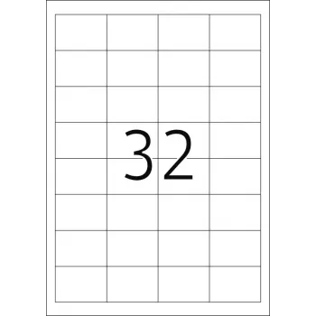Selbstklebende Druckeretiketten HERMA Labels Premium A4 48,3 x 33,8 mm