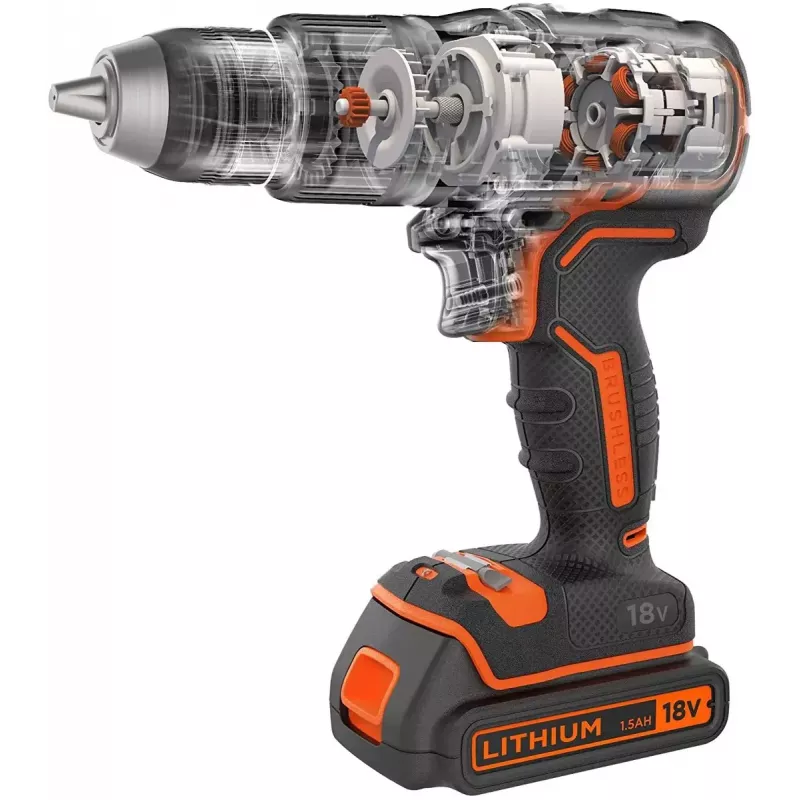 Akkuschrauber Black & Decker BL188KB-QW 18V Lithium, Orange