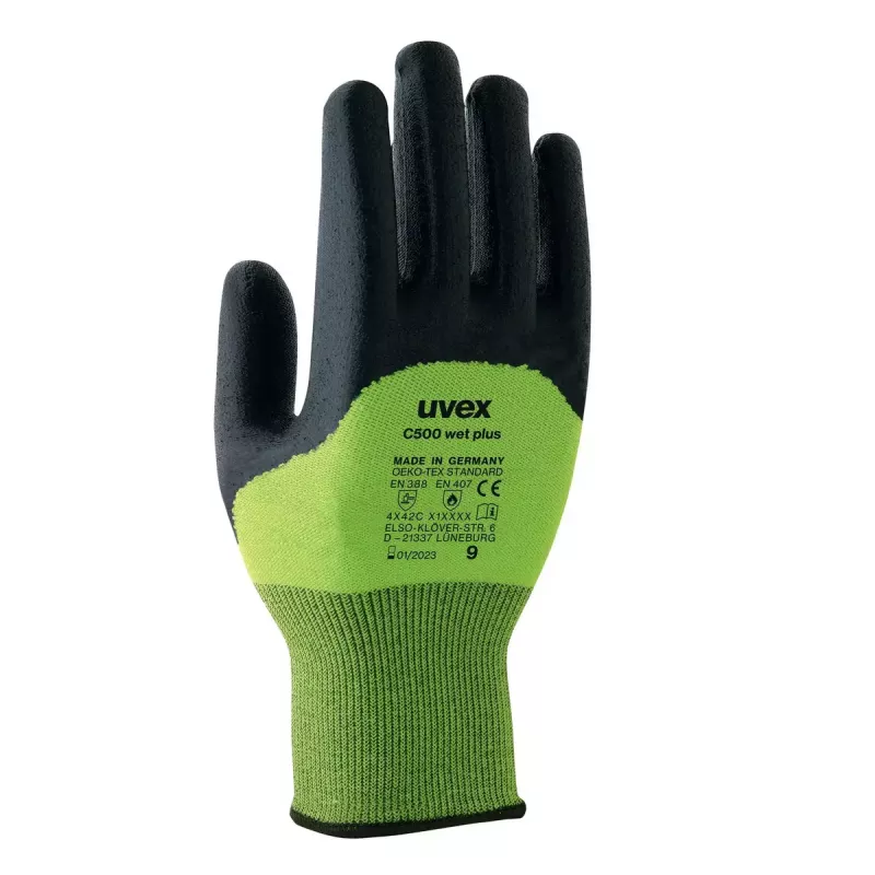 Uvex C500 foam Schnittschutzhandschuhe, Größe 7