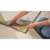 tesa Insect Stop Clip On 55360-00001-00 Fliegengitter, 1,2 x 1,4 m, Anthrazit