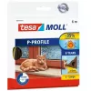 Dichtungsgummi TESA P-Profil 6 m Fensterdichtung Braun
