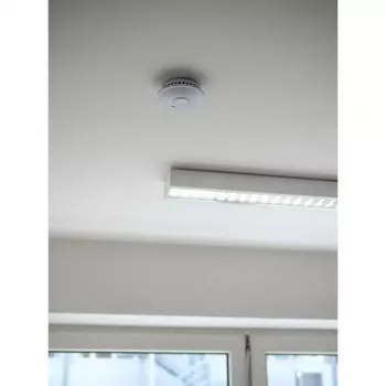 Brennenstuhl RM L 3101 Funk-vernetzbarer Rauchmelder, 10 Jahre