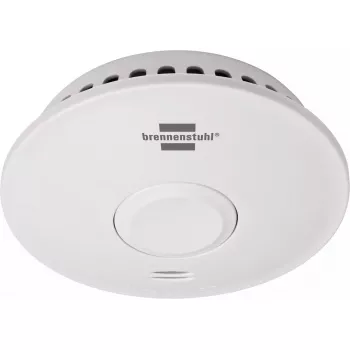 Brennenstuhl RM L 3101 Funk-vernetzbarer Rauchmelder, 10 Jahre