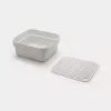 Spülwanne Brabantia 302688 Grau Rechteckig 374x344x161 mm