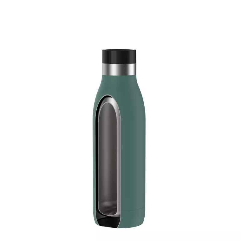 EMSA Bludrop Color N31109 Täglicher Gebrauch 700 ml Edelstahl Schwarz