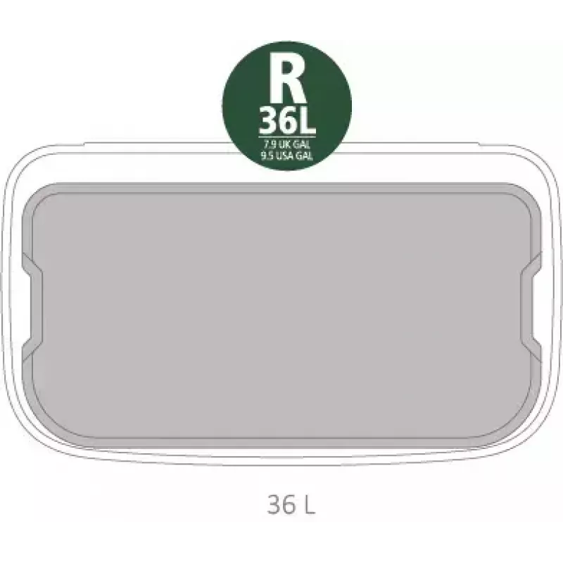 Abfalleimer Rechteckig Brabantia 121388