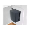Brabantia 395246 Einbaumülleimer, 10 L, schwarz