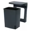 Brabantia 10L schwarzer Abfalleimer 260 mm Breite 210 mm Tiefe 330 mm Höhe