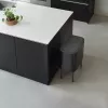 Mülleimer Brabantia 316067 33L Rechteckig Edelstahl Schwarz