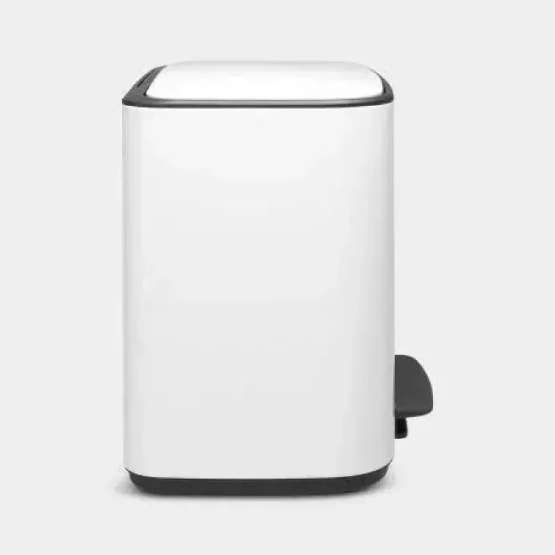 Brabantia Bo 121005 Treteimer, 3 x 11 L, weiß