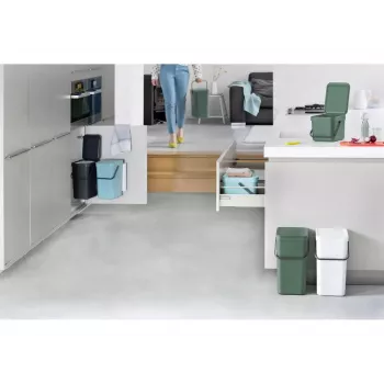 Mülleimer Brabantia 129827 16L rechteckig Kunststoff Grün