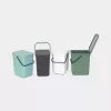Abfalleimer Brabantia 129940 25 L rechteckig Kunststoff Grau