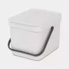 Brabantia Sort & Go 6 L Grau Abfalleimer 200x245x181 mm