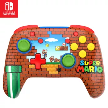 Turtle Beach Rematch Wireless Controller für Nintendo Switch, Mario Bricks Reveal