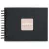 Hama 00009833 Fine Art Fotoalbum mit Spiralbindung 24x17, 50 schwarze Seiten, New Black