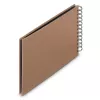Hama 00009851 Fine Art Fotoalbum mit Spiralbindung 24x17, 50 schwarze Seiten, Mousse