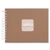 Hama 00009848 Fine Art Fotoalbum mit Spiralbindung 24x17, 50 weiße Seiten, Mousse