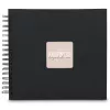 Hama 00009834 Fine Art Fotoalbum mit Spiralbindung 28x24, 50 schwarze Seiten, New Black