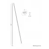 Kabelhülle Neomounts ADS06-140WH Ø15 mm weiß für mehrere Kabel