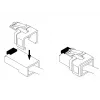 Kabelklemme DeLOCK 86422 Mehrfarbig 40 Stk.