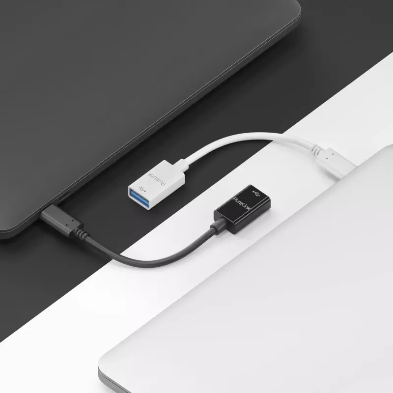 USB-Kabel PureLink IS230 0,1 m USB-C auf USB-A Weiß