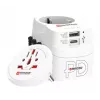 Skross Pro Light USB AC30PD World Reiseadapter, weiß