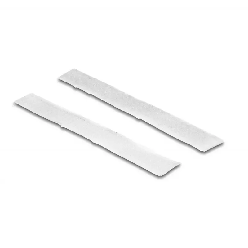 DeLOCK Klettband selbstklebend L 10 m x B 20 mm weiß