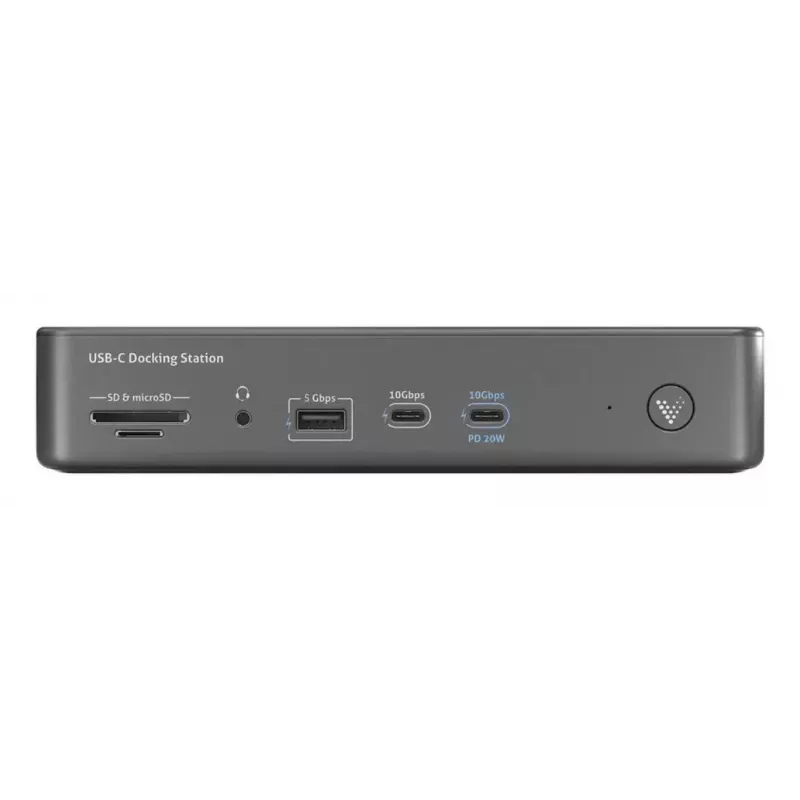 Dockingstation PureLink VL-D230DL USB 3.2 Gen 2 Type-C Grau Kabelgebunden