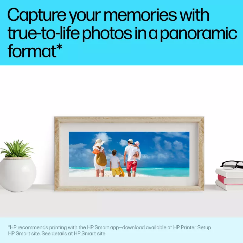 HP 49V51A Advanced Fotopapier, glänzend, 4 x 12 Zoll (102 x 305 mm), 250 g/m², 65 lb, 10,5 mil, 10 Blatt
