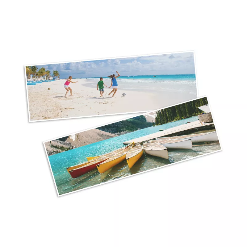 HP 49V51A Advanced Fotopapier, glänzend, 4 x 12 Zoll (102 x 305 mm), 250 g/m², 65 lb, 10,5 mil, 10 Blatt