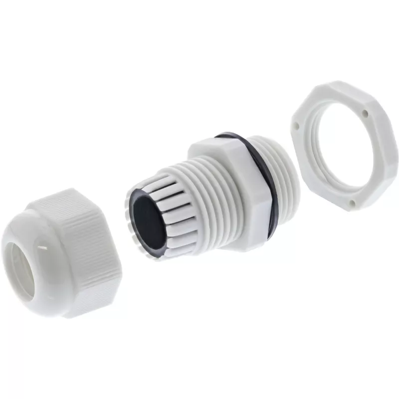 InLine Kabelverschraubung Nylon IP68 4 - 8 mm grau 10 Stk.