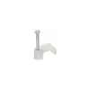 Quadratische Kabelklemme InLine 44020 8mm Weiß 100 Stück Packung