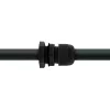 Kabelverschraubung InLine 44012B Nylon IP68 für Kabel Ø6–12 mm, schwarz, 10er-Pack