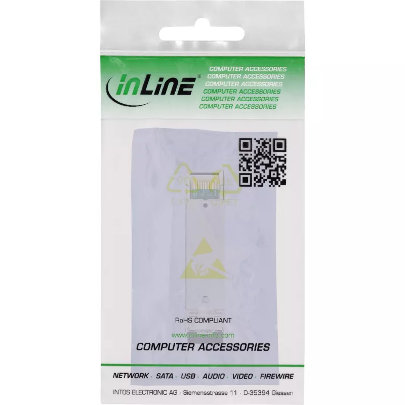 InLine SFP Modul Fiber SX 850nm MM mit LC-Buchsen, 550m, 1,25Gb/s