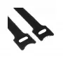 Kabelbinder InLine Klettverschluss 12×240 mm, Nylon, 10 Stück schwarz